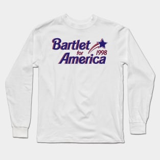 West Wing Retro Bartlet for America Long Sleeve T-Shirt